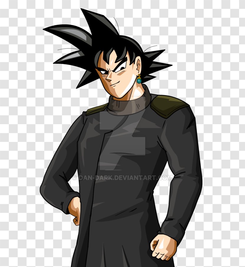 Goku Black Super Saiyan DeviantArt - Heart Transparent PNG
