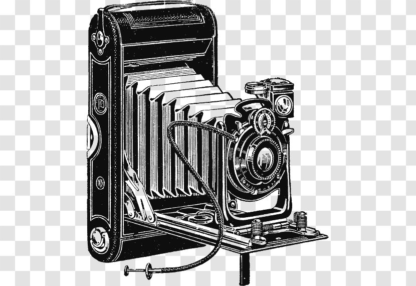 Photographic Film Camera Vector Graphics Illustration Image - Cameras Optics Transparent PNG
