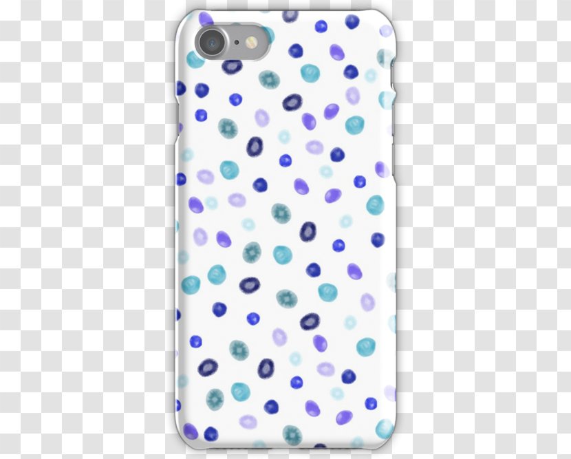 Polka Dot Mobile Phone Accessories Point - Hand Painted Baby Transparent PNG