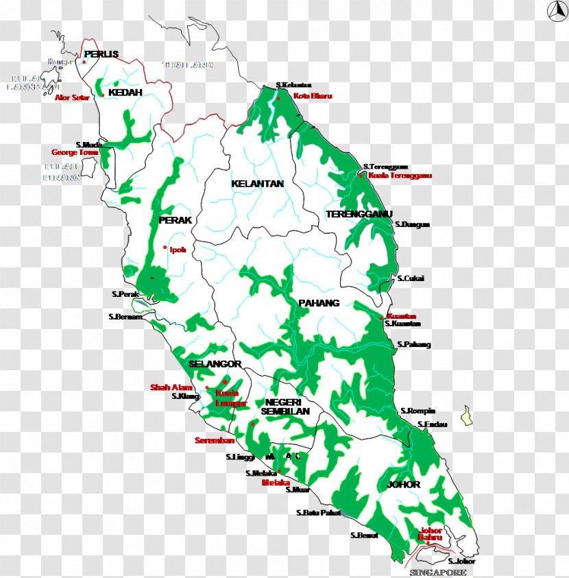 Floods In Malaysia Banjir Di Flash Flood Control - Map - Batu Caves Transparent PNG