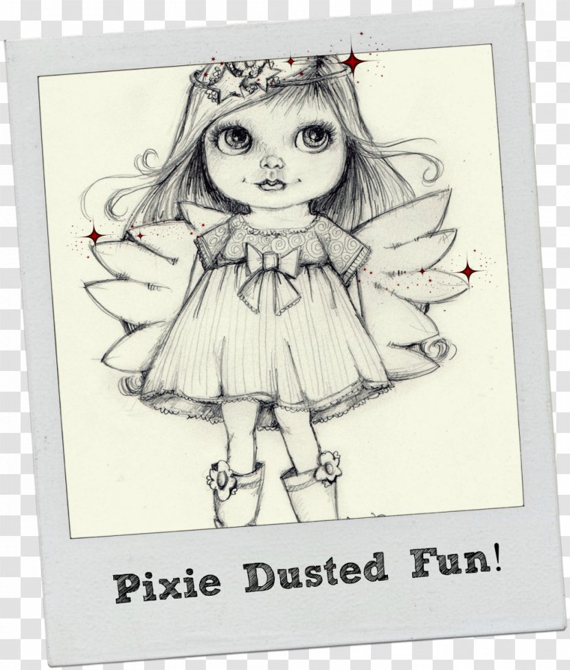 Pop Art Poster Sketch - Heart - Pixie Dust Transparent PNG