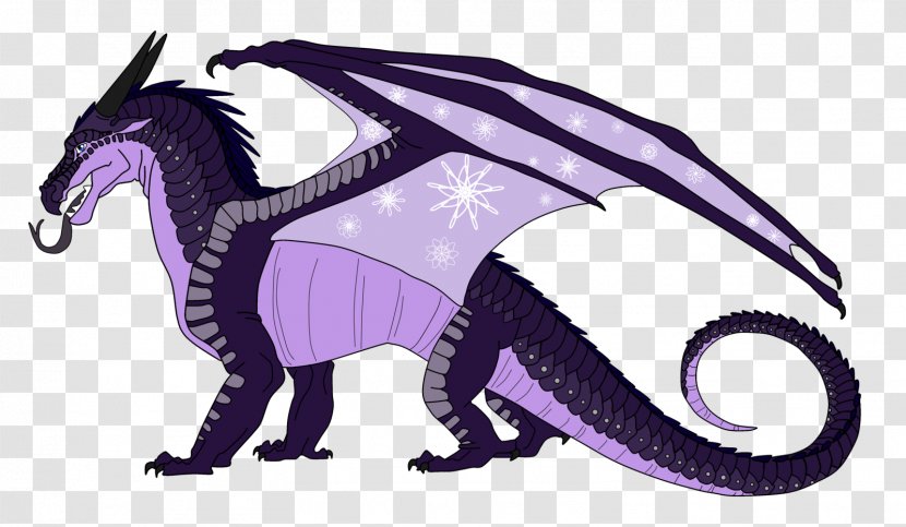 Wings Of Fire Nightwing The Dark Secret School Dragons Fan Art - Purple Transparent PNG
