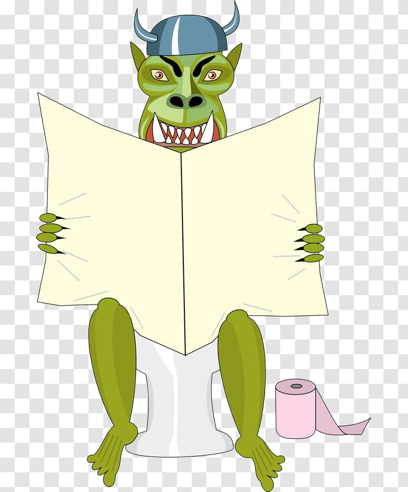 Drawing Illustration - Tree - Read The Newspaper Monster Pit Transparent PNG