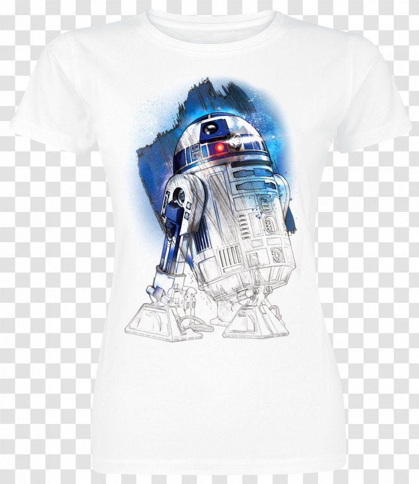 R2-D2 C-3PO BB-8 Chewbacca Star Wars - T Shirt - R2 D2 Transparent PNG