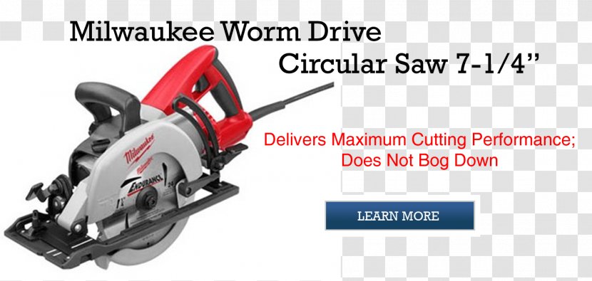 Circular Saw Milwaukee Electric Tool Corporation Worm Drive Reciprocating Saws - Miter Transparent PNG