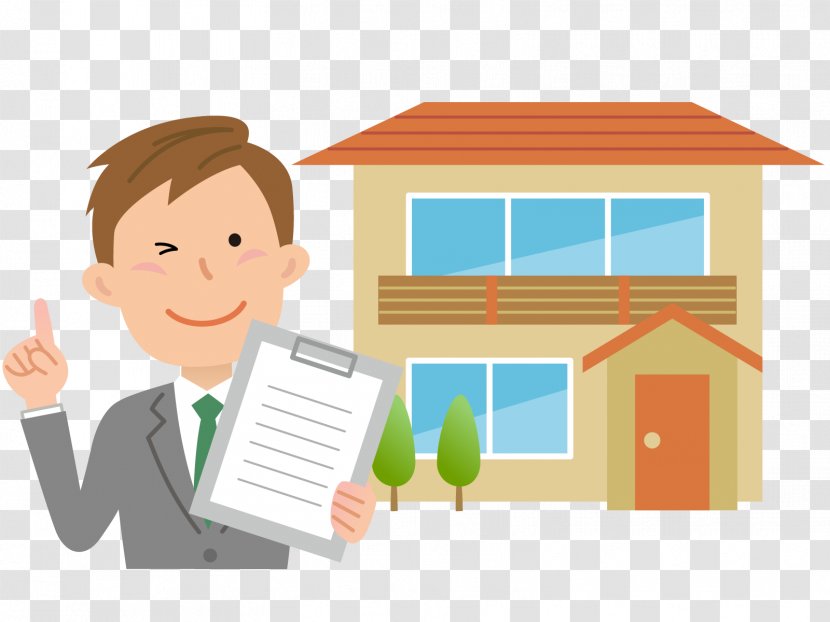 House Real Estate Mortgage Loan Contract Of Sale - Business Transparent PNG