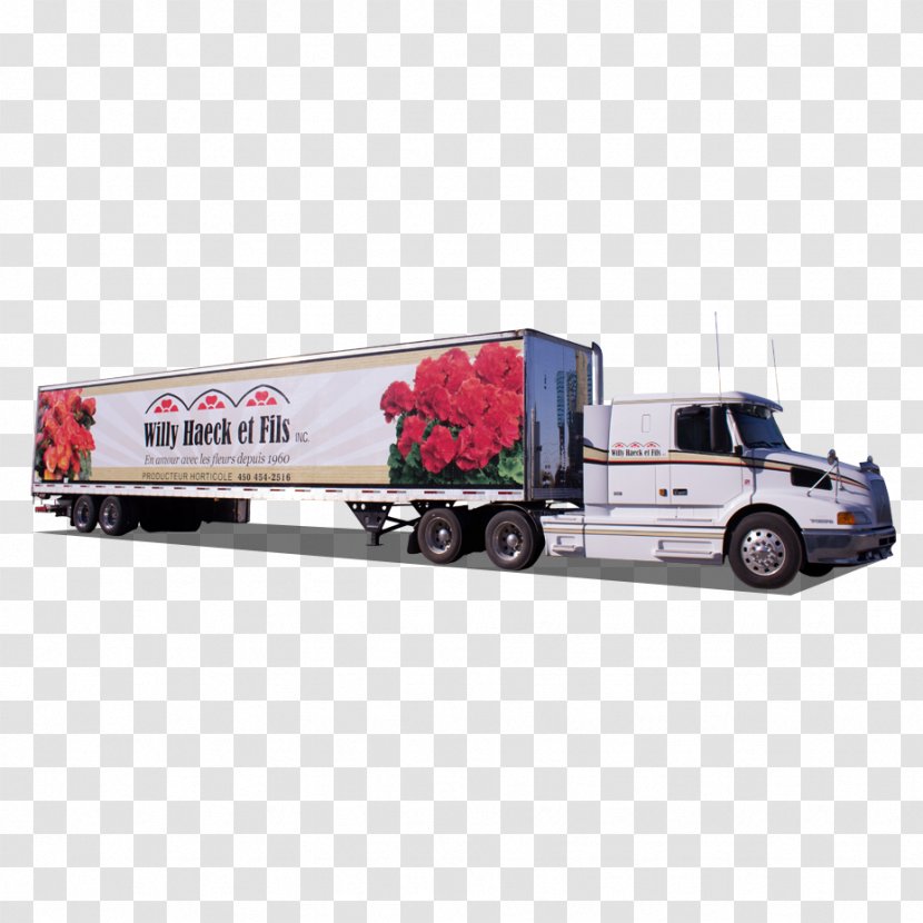 Car Semi-trailer Truck Commercial Vehicle Scale Models - Cargo Transparent PNG