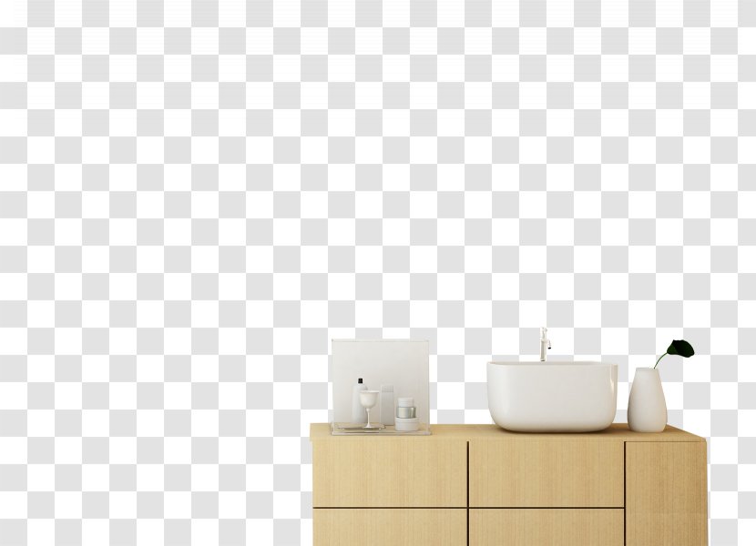 Rectangle - Table - Bathroom Interior Transparent PNG