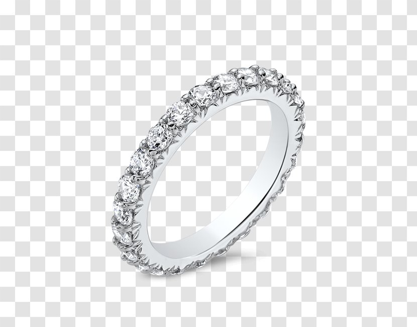 Wedding Ring Earring Eternity Engagement - Solitaire - Cubic Zirconia Transparent PNG