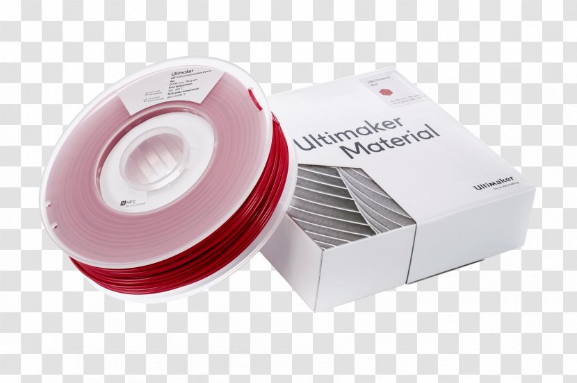 Ultimaker 3D Printing Filament Thermoplastic Polyurethane - Hardware - Abs Transparent PNG