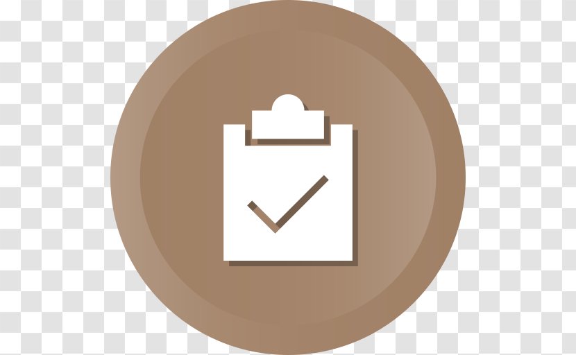 Clipboard Cut, Copy, And Paste - Brown - Beige Transparent PNG