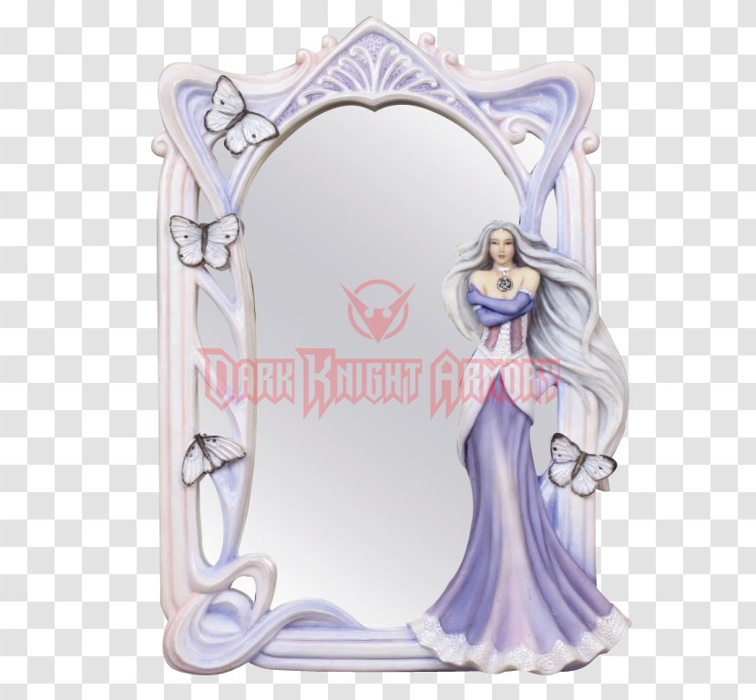 Picture Frames Figurine Mirror - Lavender Transparent PNG
