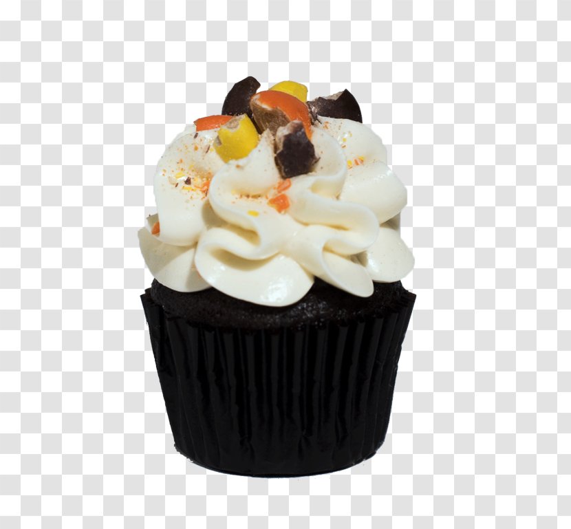 Cupcake Frosting & Icing Red Velvet Cake Buttercream Flavor - Toppings - Milk Transparent PNG