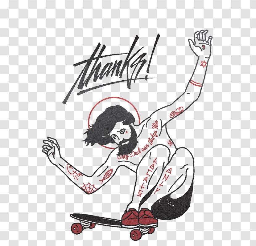 Tattoo Skateboarding Drawing NHS, Inc. - Flower - Graffiti Tide Transparent PNG