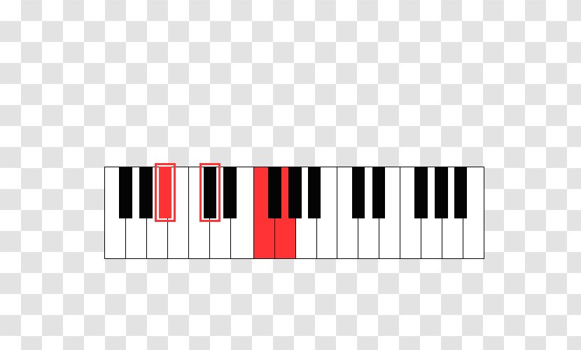 Digital Piano Musical Keyboard B Minor Guitar Chord - Heart Transparent PNG