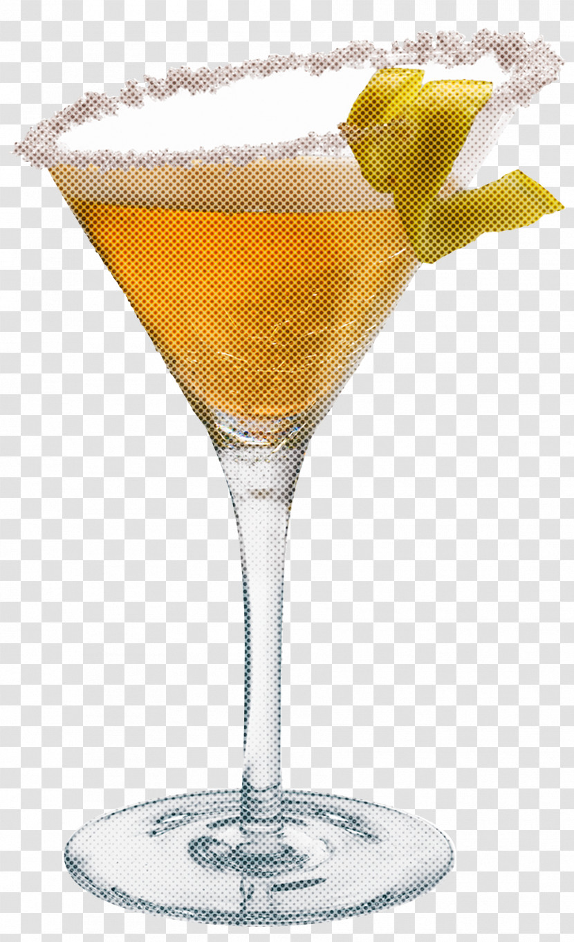 Drink Martini Glass Cocktail Garnish Alcoholic Beverage Champagne Cocktail Transparent PNG