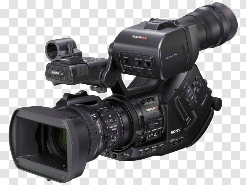 Sony XDCAM EX PMW-EX3 Video Cameras High-definition - Camera Lens Transparent PNG