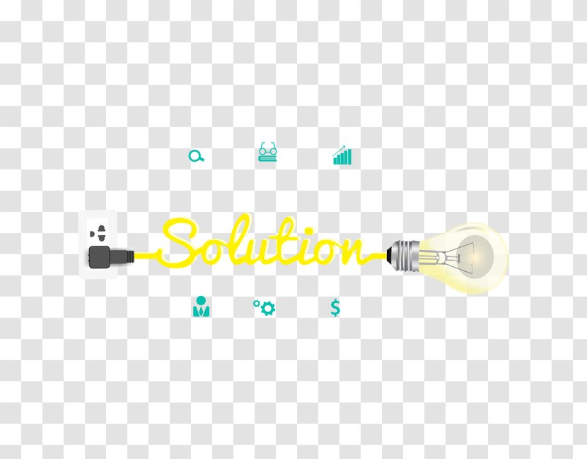 Brand Line Point Angle - Area - Light Bulb Transparent PNG