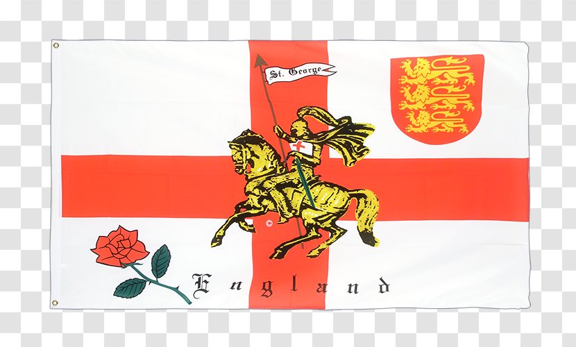 Flag Of England Saint George's Cross Crusades - Knights Templar Transparent PNG