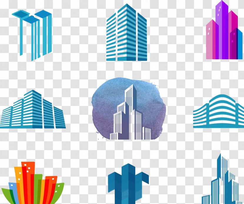 Logo Real Estate Building - Royaltyfree - LOGO Design Transparent PNG