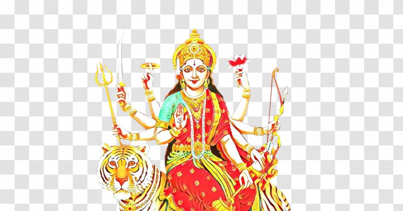 Ganesha Art - Kali - Folk Dance Hindu Temple Transparent PNG