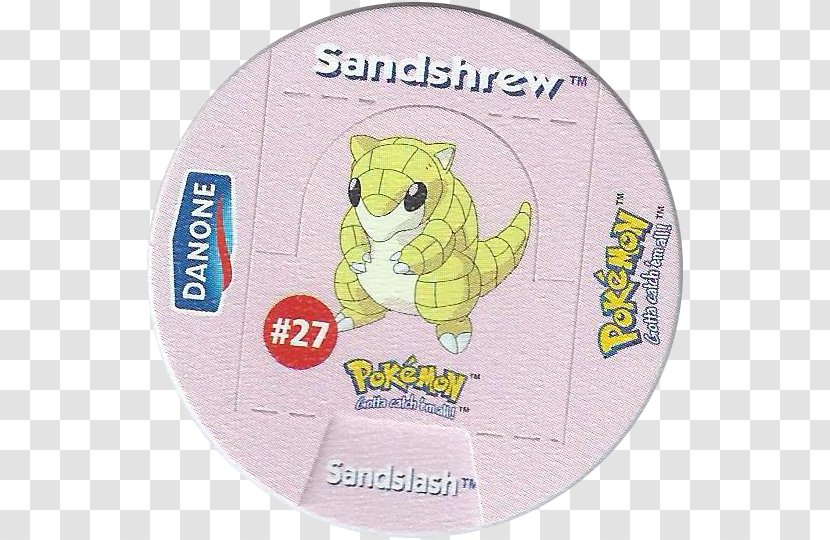 Pokémon Theme Psyduck Sandshrew Danone - Mania - Pokemon Transparent PNG