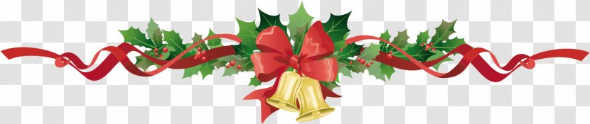 Christmas Clip Art - And Holiday Season - Garland Flowers Transparent PNG