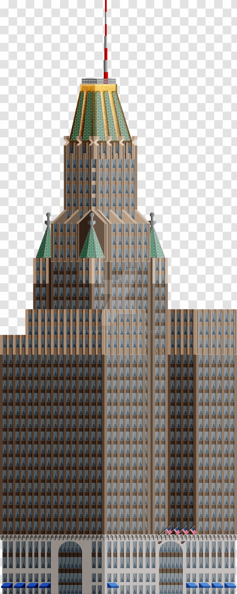 DeviantArt Baltimore Fan Art Digital - Landmark - Bank Of America Transparent PNG