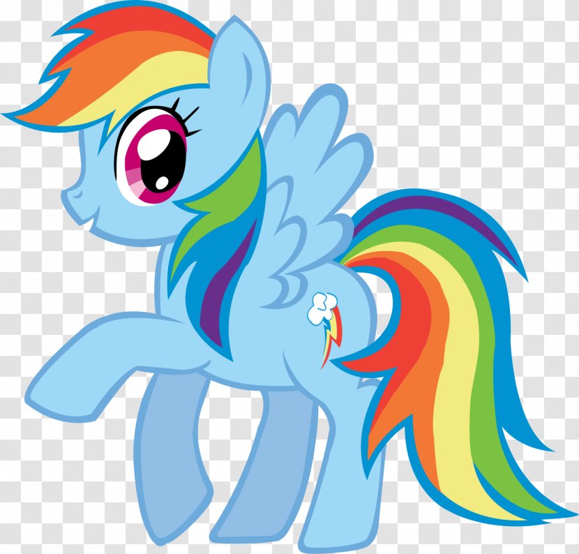 Rainbow Dash My Little Pony Applejack Pinkie Pie - Vertebrate Transparent PNG