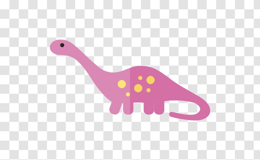 Diplodocus Dinosaur Tyrannosaurus - Flat Design Transparent PNG