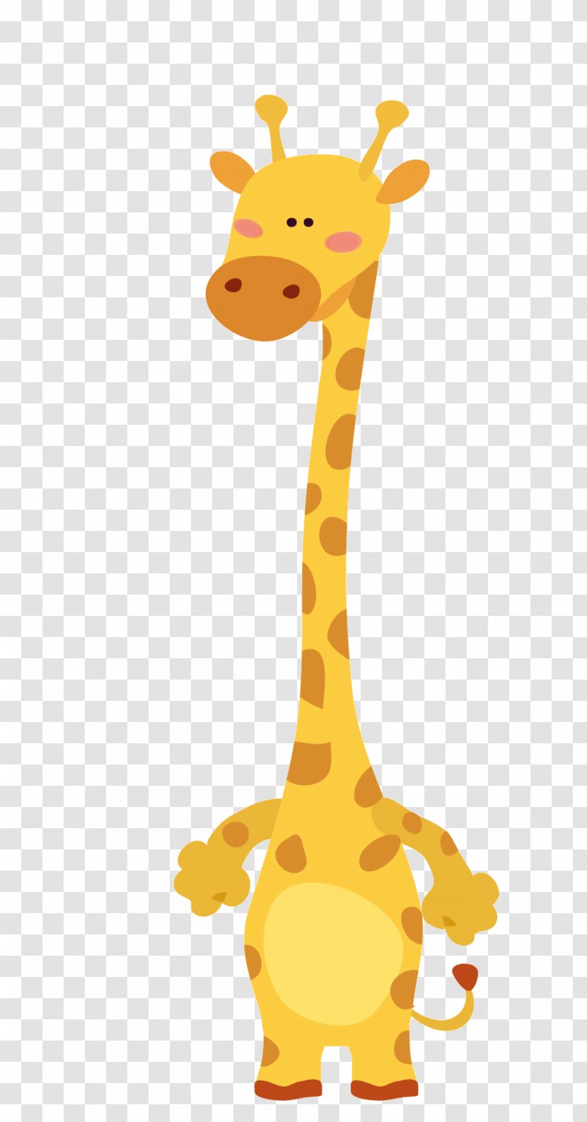 Giraffe Lion Vector Graphics Image Drawing - Cartoon Transparent PNG