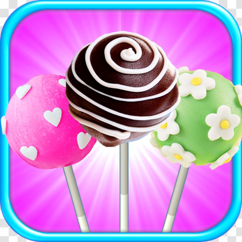 Bonbon Lollipop Cupcake Cake Pops Maker - Dessert - Kids Cooking & Baking Games FREE CandyCakes Transparent PNG