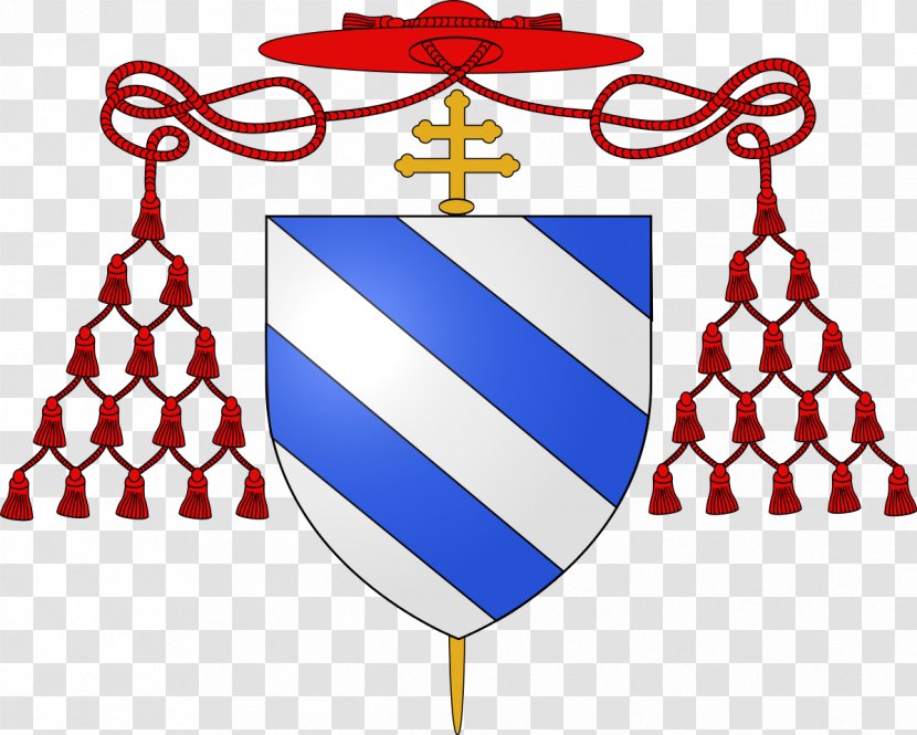 Coat Of Arms Ecclesiastical Heraldry Catholicism Priest Escutcheon - Christmas Decoration - Argent Transparent PNG