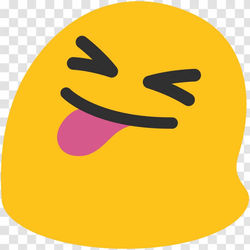 Emoji Wink Android Text Messaging Emoticon - Smiley - Look For Transparent PNG