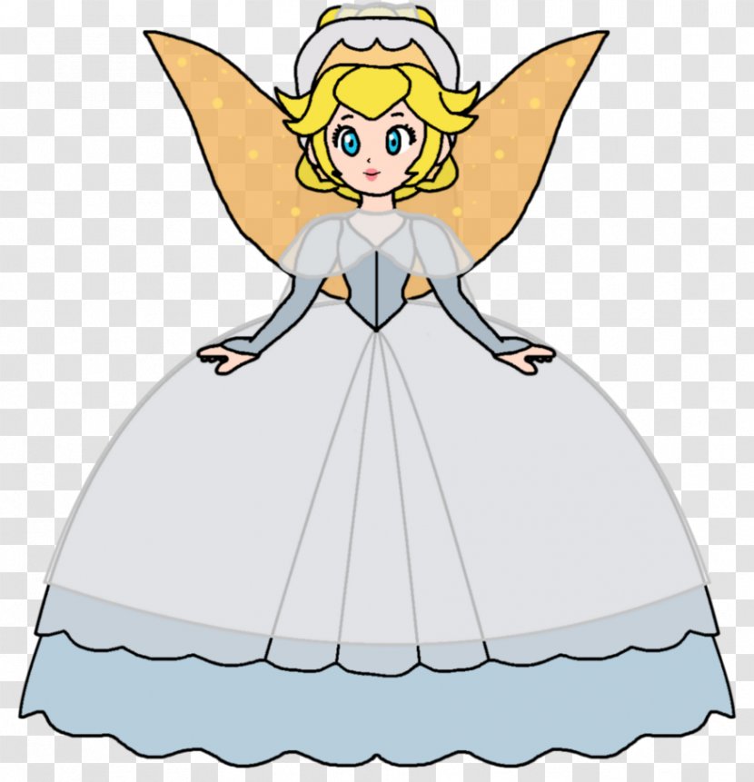 Wedding Dress Thumbelina Princess Peach Clothing - Fairy - Don't Revealing Manners Transparent PNG