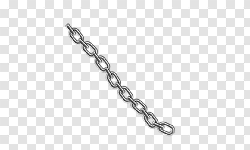 Chain OpenOffice Draw - Cartoon - Silver Chains To Pull The Material Free Transparent PNG