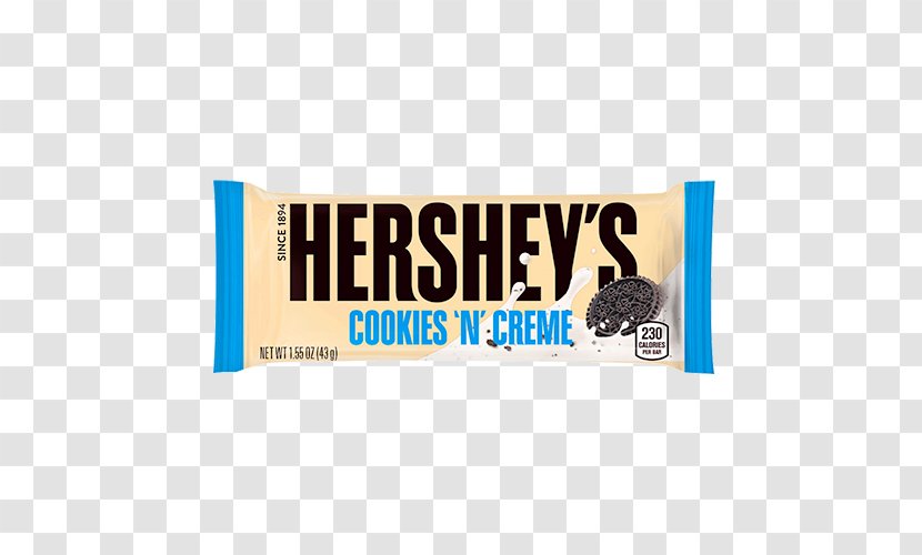 Chocolate Bar Hershey White Hershey's Cookies 'n' Creme And Cream Transparent PNG