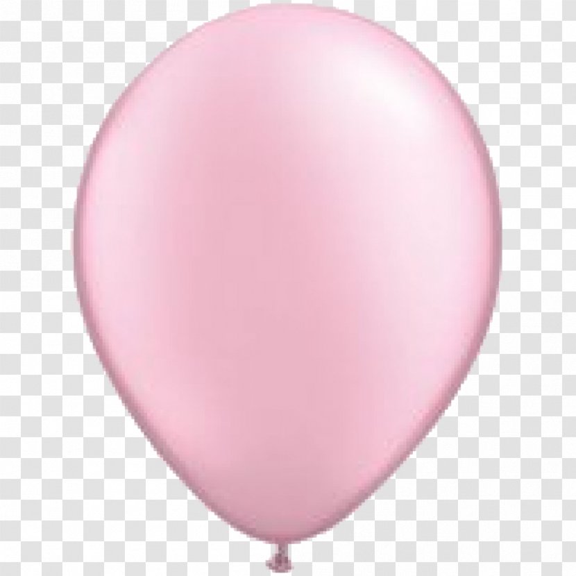 Gas Balloon Pink Party Toy - Balloons Transparent PNG