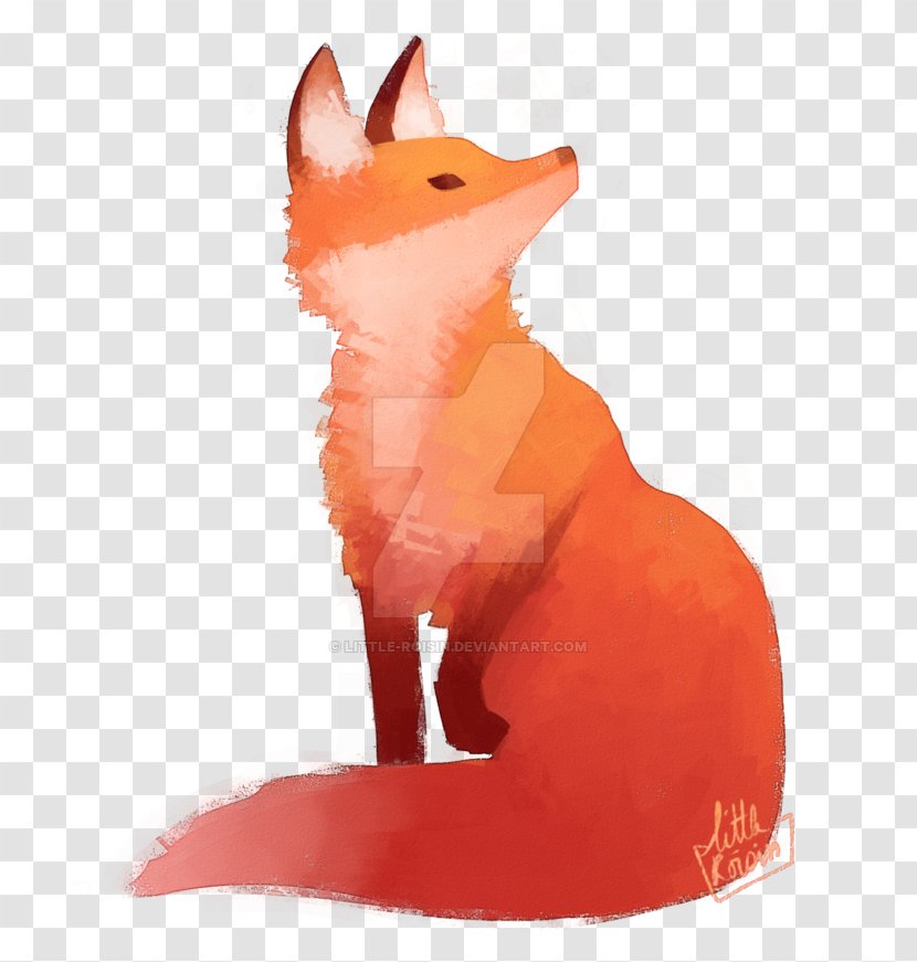 Whiskers Red Fox Cat Illustrator - Tail Transparent PNG