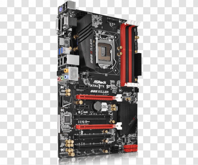 Graphics Cards & Video Adapters Computer Cases Housings Motherboard Hardware ASRock - Component - Fatality Transparent PNG
