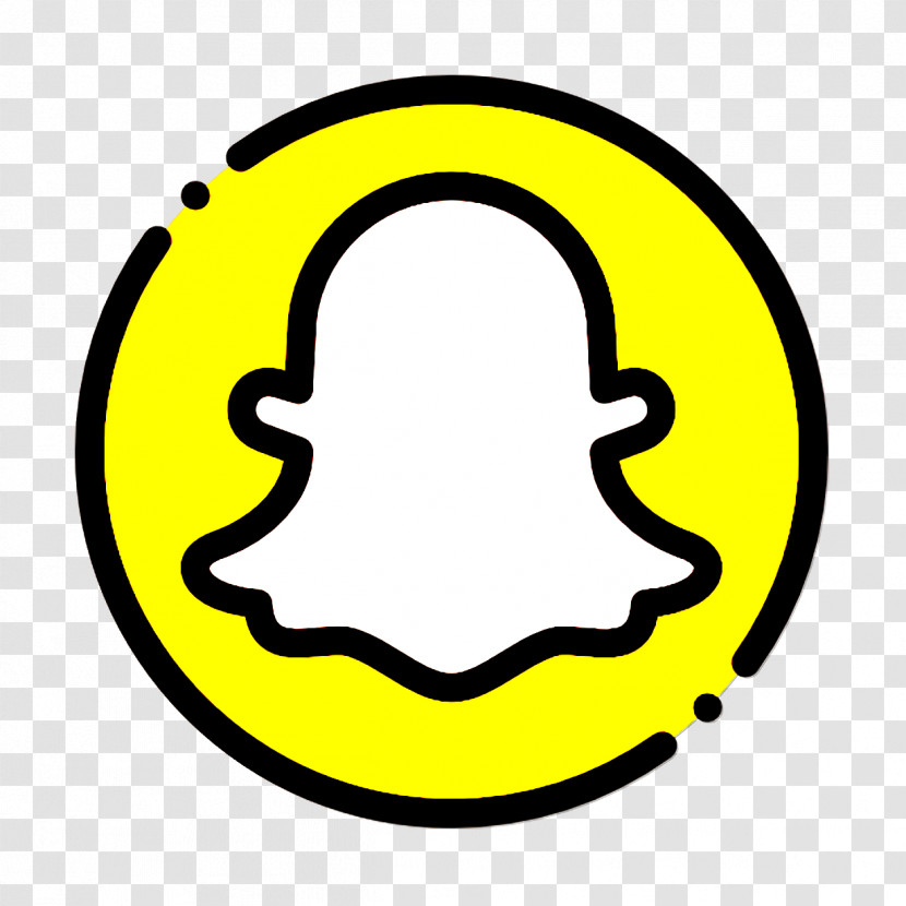 Social Media Icon Snapchat Icon Transparent PNG