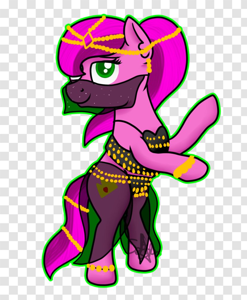 Horse Pink M Clip Art - Tree - Belly Dancer Transparent PNG