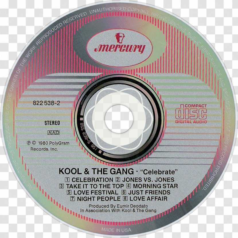 Compact Disc Circle Wheel Mercury Records Transparent PNG