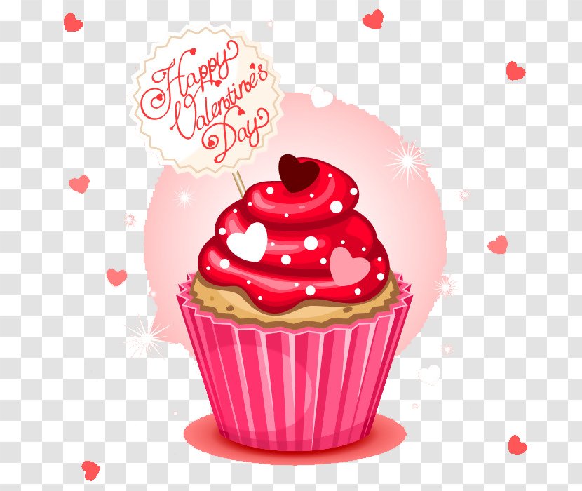 Ice Cream Cupcake Tart Bakery - Dessert - Cake Transparent PNG