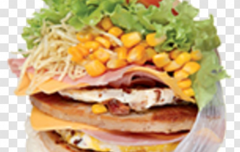 Breakfast Sandwich Cheeseburger Ham And Cheese Fast Food Junk - Cachorro Quente Transparent PNG