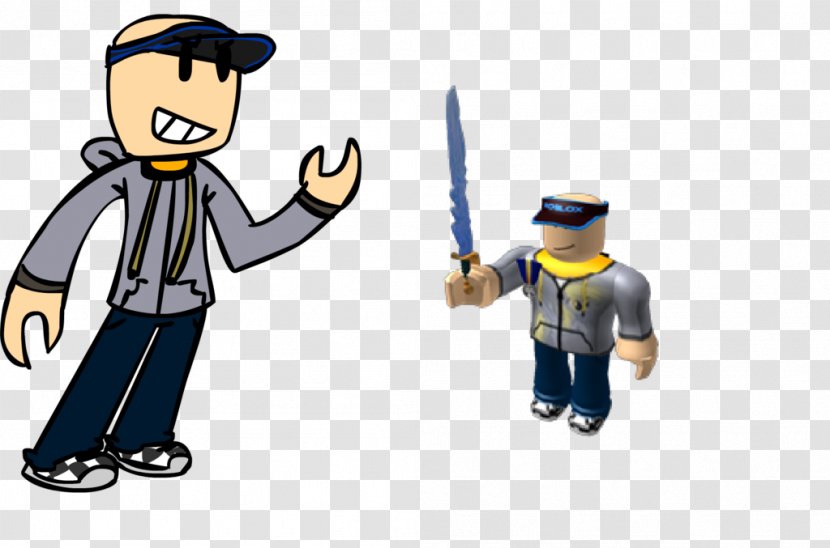 Roblox Drawing Character Cartoon Clip Art Toy Animation Transparent Png - roblox animate character weapon