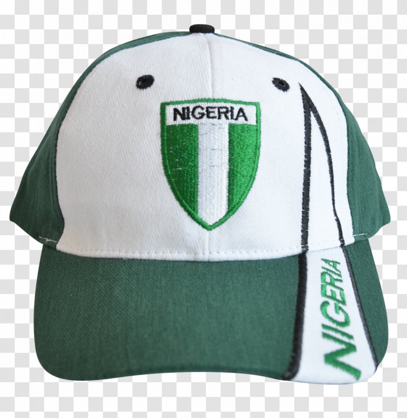 2018 World Cup Flag Nigeria Football Baseball Cap - Vert Transparent PNG