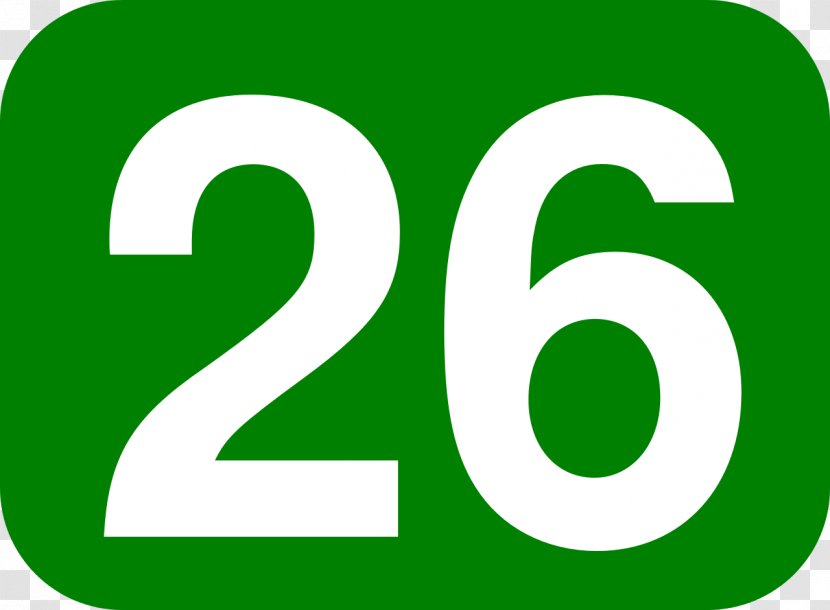 Number Clip Art - Logo - 6 Transparent PNG