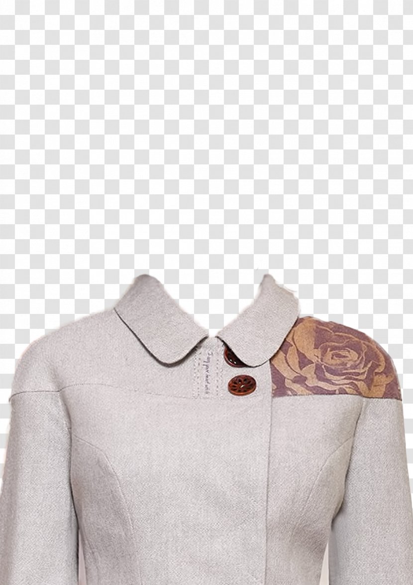 Sleeve Blazer Clothing Photography - Beige - Jacket Transparent PNG