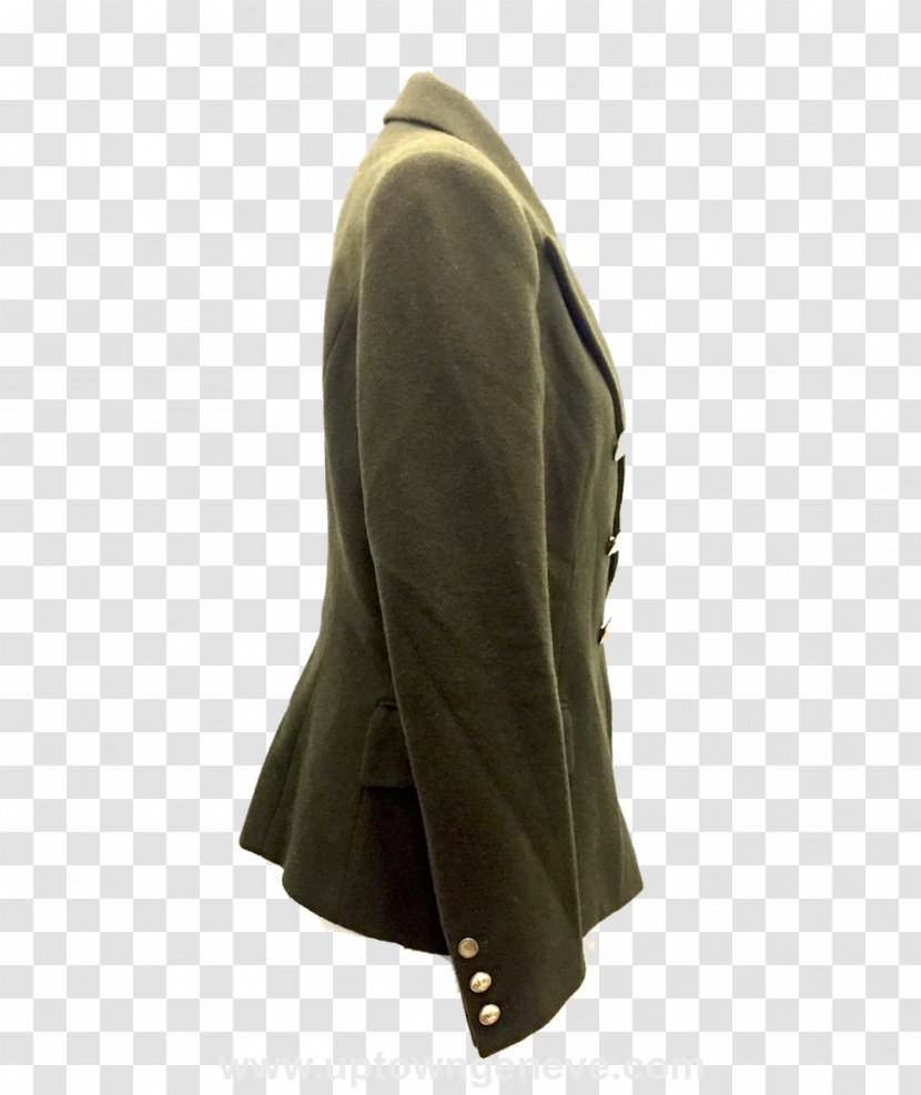 Khaki Jacket Neck Transparent PNG